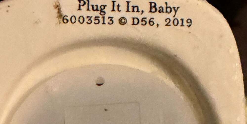 Department 56 Snowbabies Plug It In Baby Figurine - Picture 5 of 6